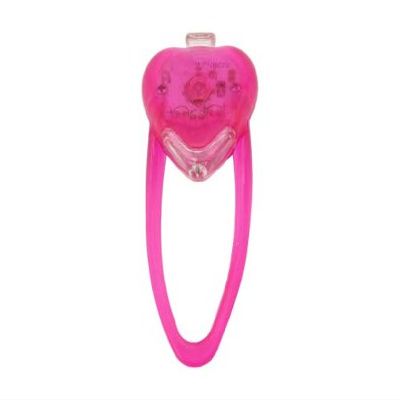 Lowrider Spade Safety Light KS-216 Red/Pink. Bike Light, Bicycle Light, Beach Cruiser, Chopper, Limo, Stretch Bike, BMX, Track, Fixie