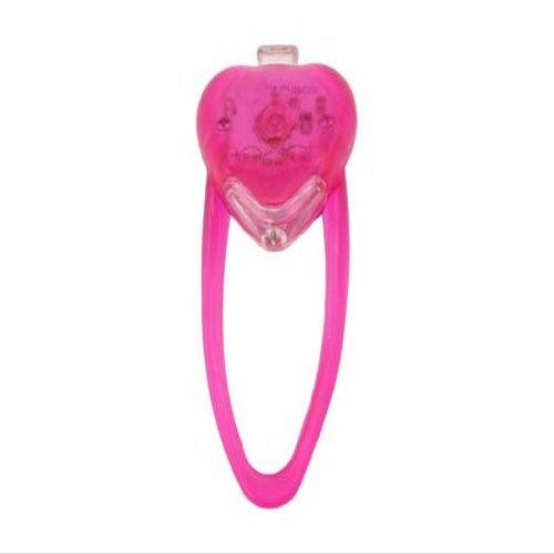 Lowrider Spade Safety Light KS-216 Red/Pink. Bike Light, Bicycle Light, Beach Cruiser, Chopper, Limo, Stretch Bike, BMX, Track, Fixie