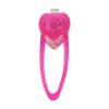 Lowrider Spade Safety Light KS-216 Red/Pink. Bike Light, Bicycle Light, Beach Cruiser, Chopper, Limo, Stretch Bike, BMX, Track, Fixie view 1