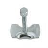 Lowrider Chrome Bike Kickstand Bolt and Bracket. for Bikes, Bicycles, trikes, Beach Cruiser. view 1