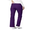 Adar Uniforms Women's Universal Drawstring Straight Leg Scrub Pants - 510 - Purple - L view 2