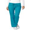 Adar Uniforms Women's Universal Drawstring Straight Leg Scrub Pants - 510 - Teal Blue - M view 1