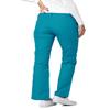 Adar Uniforms Women's Universal Drawstring Straight Leg Scrub Pants - 510 - Teal Blue - M view 2