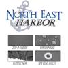 North East Harbor BSC-002 Seat Cover (Boat Back to Back Double Seat Storage Cover Gray Heavy Duty Water, Mildew, and UV Resistant Thick Polyester Fabric) view 2