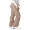 Adar Uniforms Women's Universal Drawstring Straight Leg Scrub Pants - 510 - Khaki - M view 3