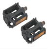 Pedals 9/16" 696 Black. Bike Pedals, Bicycle Pedal, Mostly for Bikes with Three Piece Crank, Track, Fixie, view 1