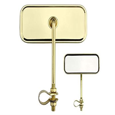Rectangle Mirror All Gold.