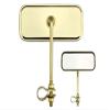 Rectangle Mirror All Gold. view 1