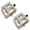 M.T.B Pedals 861 9/16" White. Bike Pedals, Bicycle Pedal, Mostly for Bikes with Three Piece Crank, Track, Fixie, view 1