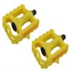 M.T.B Pedals 861 9/16" Yellow. Bike Pedals, Bicycle Pedal, Mostly for Bikes with Three Piece Crank, Track, Fixie, view 1