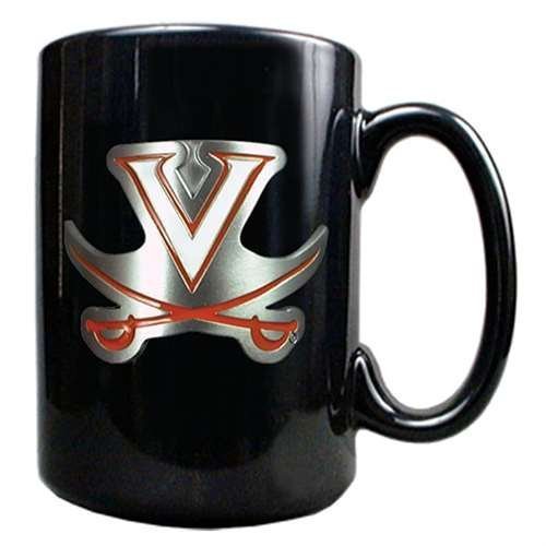 G.A.P. Virginia Cavaliers 15oz Black Ceramic Mug