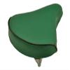 Beach Cruisers Saddle 209 Green. Bike seat, Bicycle seat, Bike Part, Bicycle Part, Beach Cruiser seat, Chopper Fixie, Road, Mountain Bike seat view 1