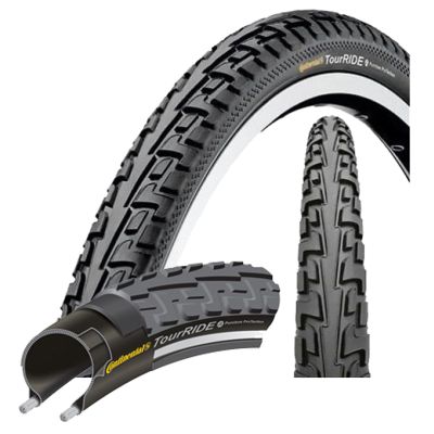 Continental Ride Tour Tyre - Wire Bead
