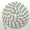 New England Ropes 3/8in (10mm) Sta-Set Green Fleck 25 Feet Long view 2