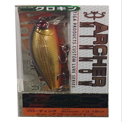 Shares SOLFIESTA Minnow Archer Minnow 3.1 inches (8 cm) Crokin Lure