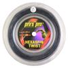 Pro's Pro Hexaspin Twist Black 1.25mm - Tennis String Reel 200m view 1