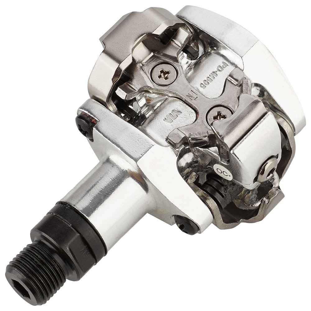 SHIMANO M505 MTB Pedals, Unisex Adult, Grey, One Size