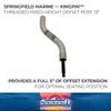 Springfield 1630402-CSS Threaded Fixed-Height Offset Post for Kingpin Seat Mounts and Bases - 13", Satin Finish view 2