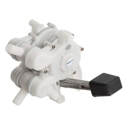 Whale GP0551 Gusher Galley MK3 Pump, Foot-Operated Manual Pump, Left-Side Pedal, Up to 4 Gal./Minute, For Boats Up to 80 Feet, White, One Size
