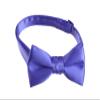 Classic Pre-Tied Bow Tie Formal Solid Tuxedo for Toddlers and Boys Light Purple view 1