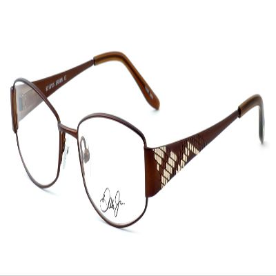 Dale Earnhardt Jr. 6742 Designer Reading Glasses for Men & Women | Brown Eyeglass | Custom Made | Optical Grade Readers +1.75