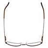 Dale Earnhardt Jr. 6742 Designer Reading Glasses for Men & Women | Brown Eyeglass | Custom Made | Optical Grade Readers +1.75 view 4