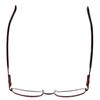 Dale Earnhardt Jr. 6743 Designer Reading Glasses for Men & Women | Burgundy Eyeglass | Custom Made | Optical Grade Readers +2.50 view 4
