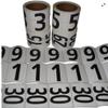 Blazer Athletic Hip Number 9 - Bulk Roll of 250 **Photo Shows Number Options, This is Single ROLL of Your Choice of #** view 1