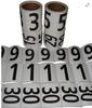 Blazer Athletic Hip Numbers 16- Bulk Roll of 250 **Photo Shows Number Options, This is Single ROLL of Your Choice of #** view 1