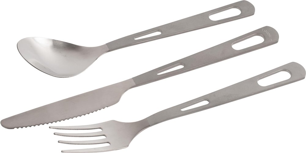 Olicamp Titanium 3 Piece Utensil Set