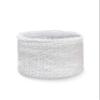 Couver Unisex Youth Kids Affordable Cotton Terry Wrist sweatbands for Event use (1 Pair), White view 2