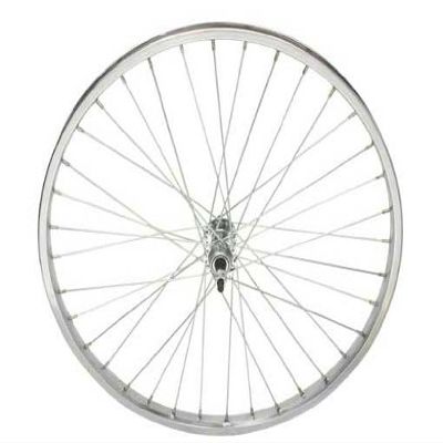 Lowrider 26" x 1.75" Steel Free Wheel 12G Chrome. Bicycle Wheel, Bike Wheel, Bike Wheel, Bicycle Wheel, Chopper, Beach cuiser, Stretch Bike, Bike Part, Bicycle Part