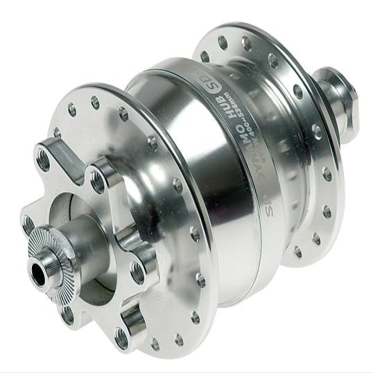 syatta-puresizyon Ultra Small Dynamo Hub SD  8 Silver