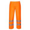 Portwest Hi-Vis Rain Trousers Viz Work Cargo Work Pants Reflective Waterproof Rain ANSI E, Orange, X Large view 1