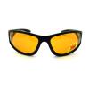 Night Driving Plus Polarized Lens Mens Wrap Around Sports Sunglasses Matte Black view 3