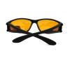 Night Driving Plus Polarized Lens Mens Wrap Around Sports Sunglasses Matte Black view 4