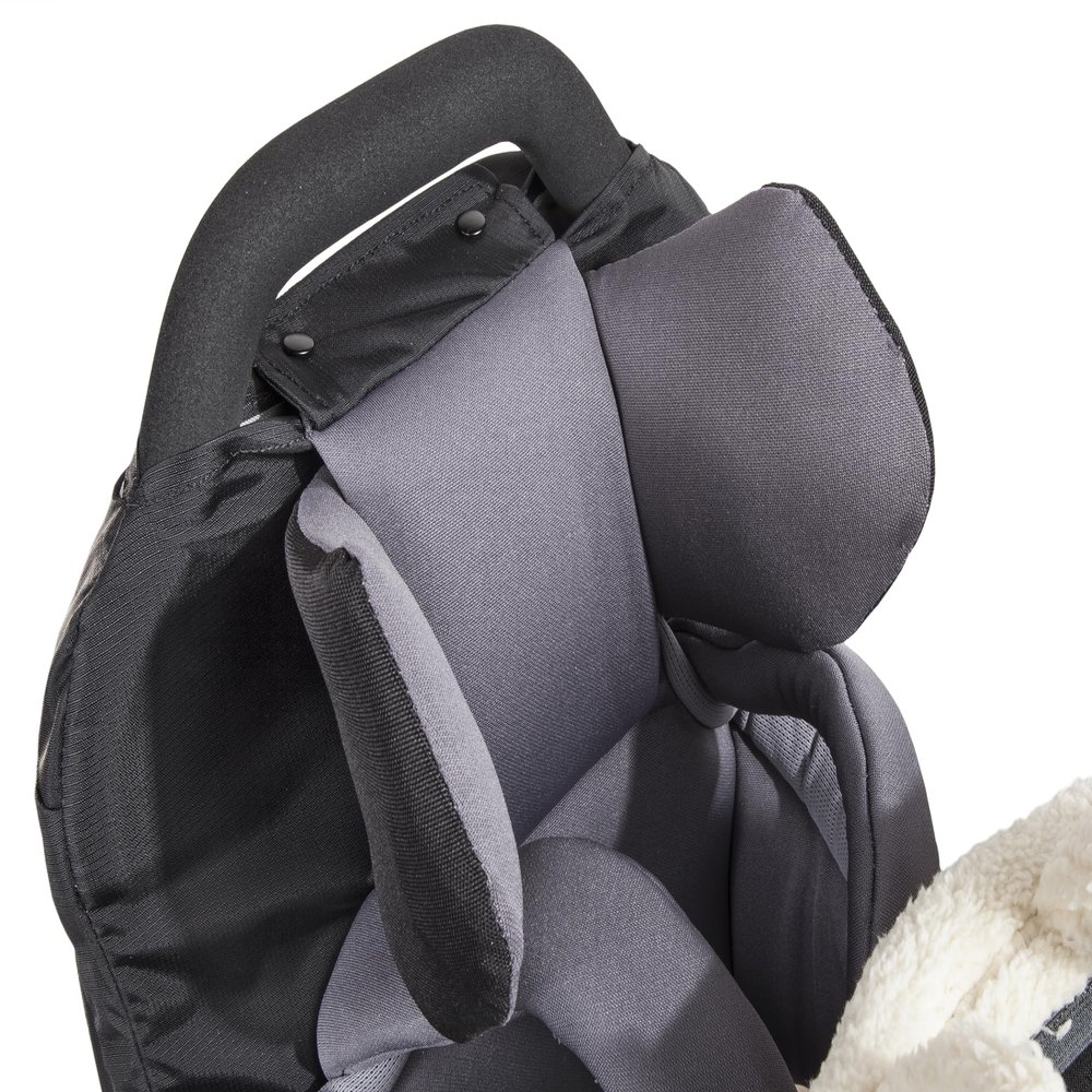 Vaude Uni Head Support Shuttle Headrest, Anthracite, One Size