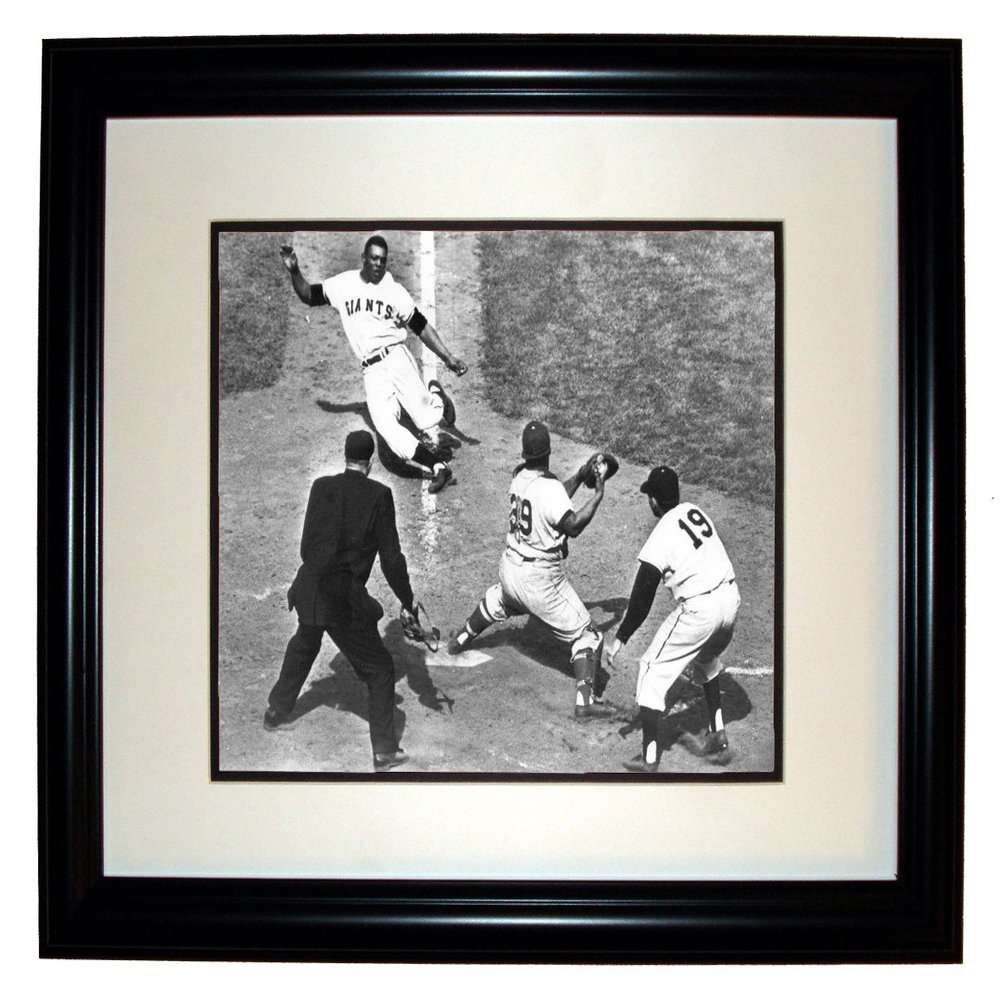 Willie Mays NY Giants 8x10 Framed Photo in an 11x14 Double Matted Black Frame #6