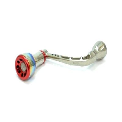 Livre Mono Arm 56 S Handle Fortesse Mono DS for Left Winding (Titanium P + Red G)