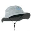 e4Hats.com Big Size Taslon UV Bucket Hat - Grey XL-2XL view 4