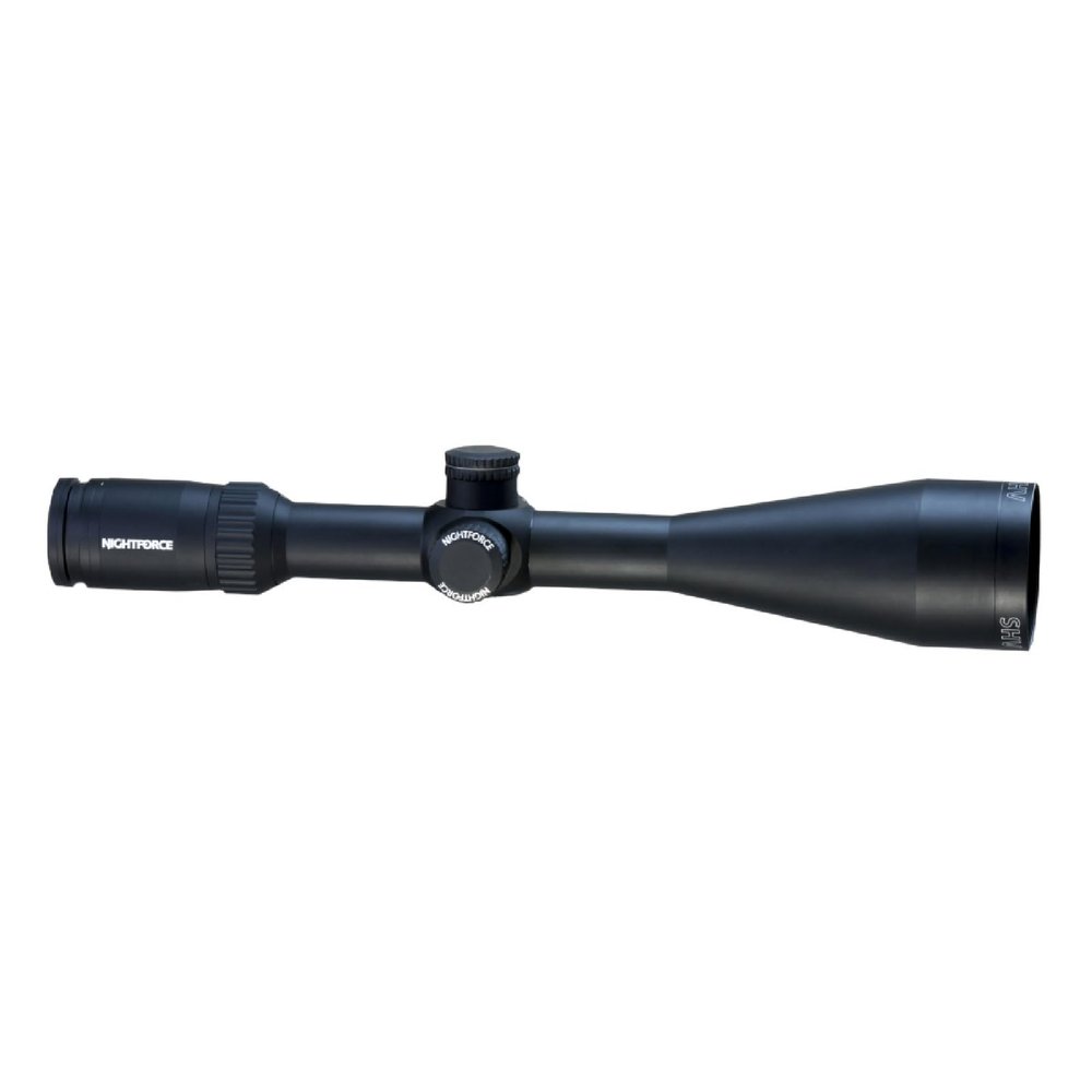 Nightforce SHV 4-14x56mm Second Focal Plane (F2/SFP) 30mm Tube Durable Precise Waterproof Fogproof Hunting Gun Scope, Non-Illuminated - Moar - 30 MOA Reticle