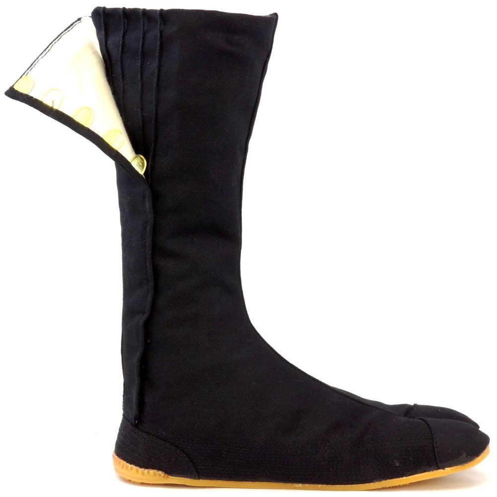Rikio Fighter Black Jikatabi (Outdoor Tabi) - 26