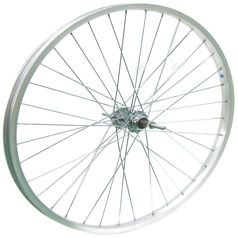 Asahi Cycle XBSP4 Asahi Cycle Aluminum 24 Inch Rear Wheel for Exterior 6 Tier (Drum Brake Specifications)