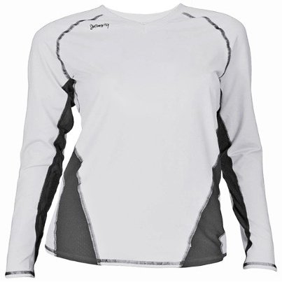 Intensity Athletics Women's Glide Volleyball Jersey Medium White/Black