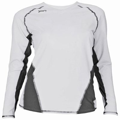 Intensity Athletics Women's Glide Volleyball Jersey Small White/Black
