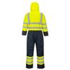 Portwest S479 Hi Vis 2 Tone Reflective Short Sleeve Safety Work Polo ANSI, YellowNavy, XXL view 3