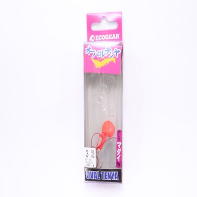 Ecogear 1117 Oval Tenya No. 3, T14, Matte Pink