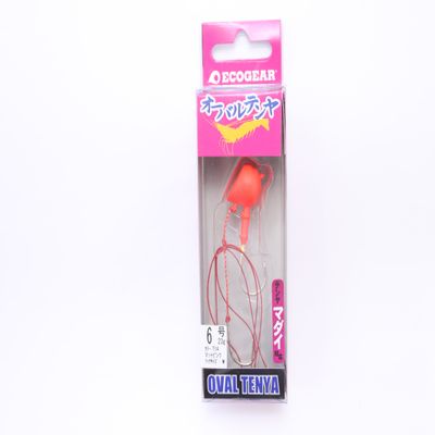 Ecogear 1135 Oval Tenya No. 6, T14, Matte Pink