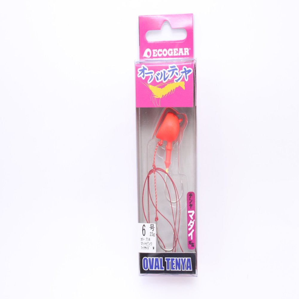 Ecogear 1135 Oval Tenya No. 6, T14, Matte Pink