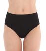 Ahh by Rhonda Shear Women's Seamless High Cut Brief, Black, X-Small view 3